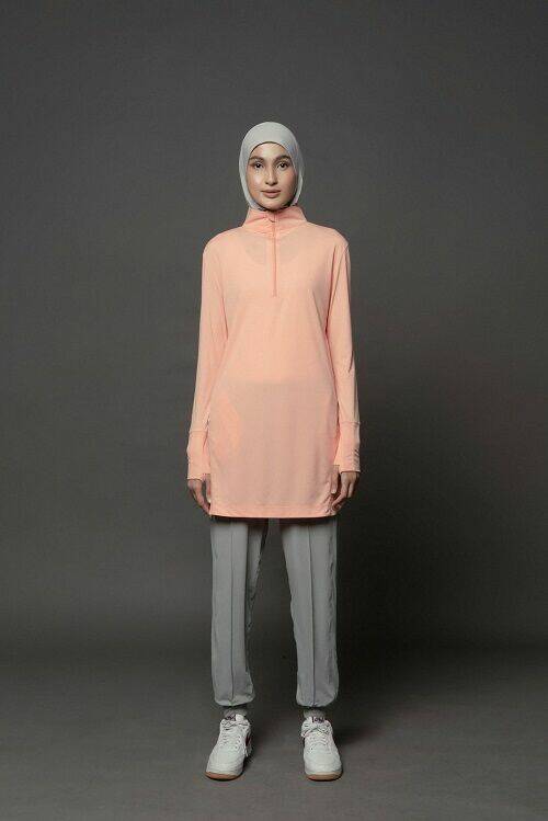 hijab sportswear pink