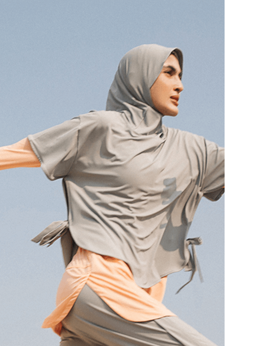 running sport hijab